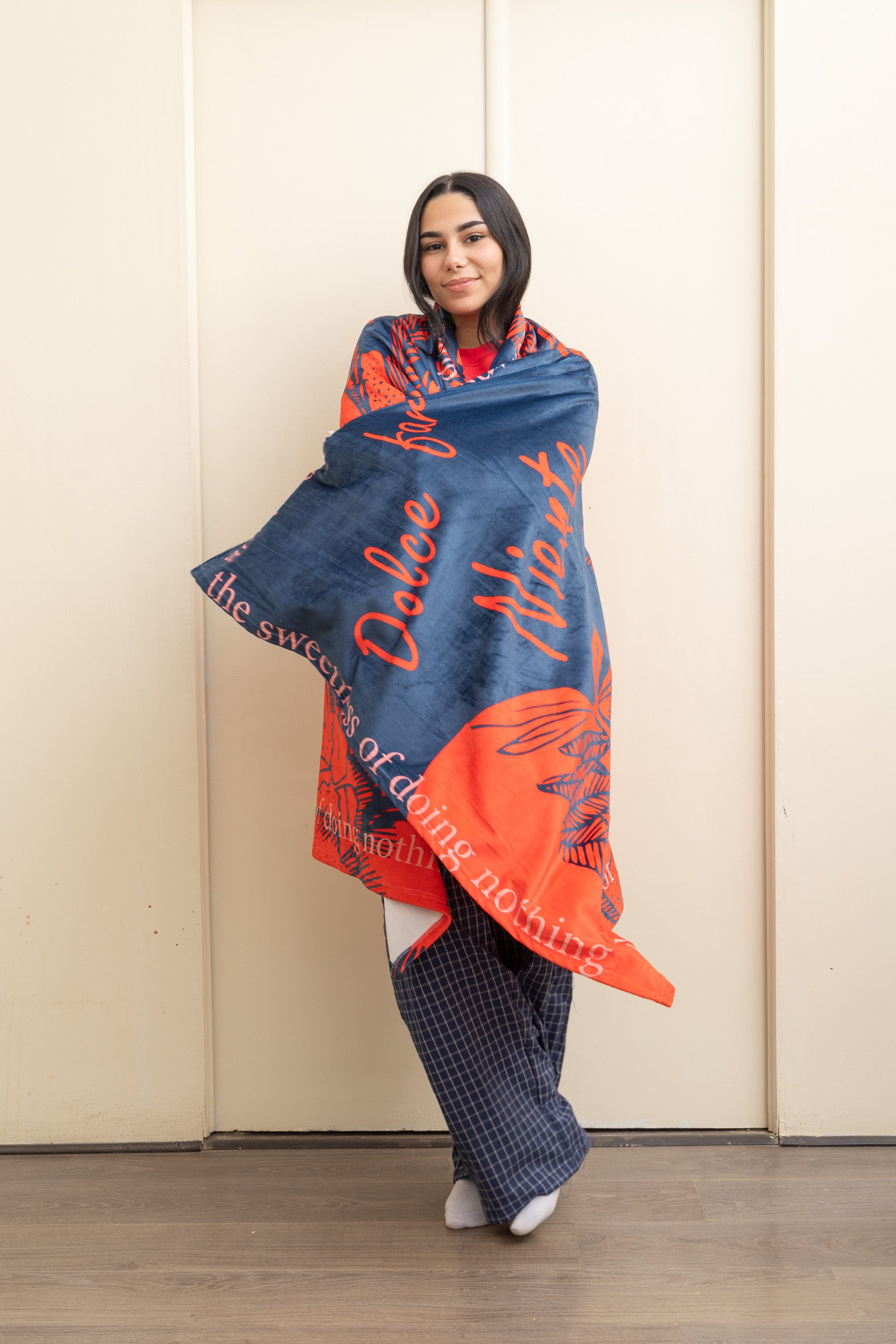 Image of Dark Blue Blanket – Softness You’ll Love to Snuggle In